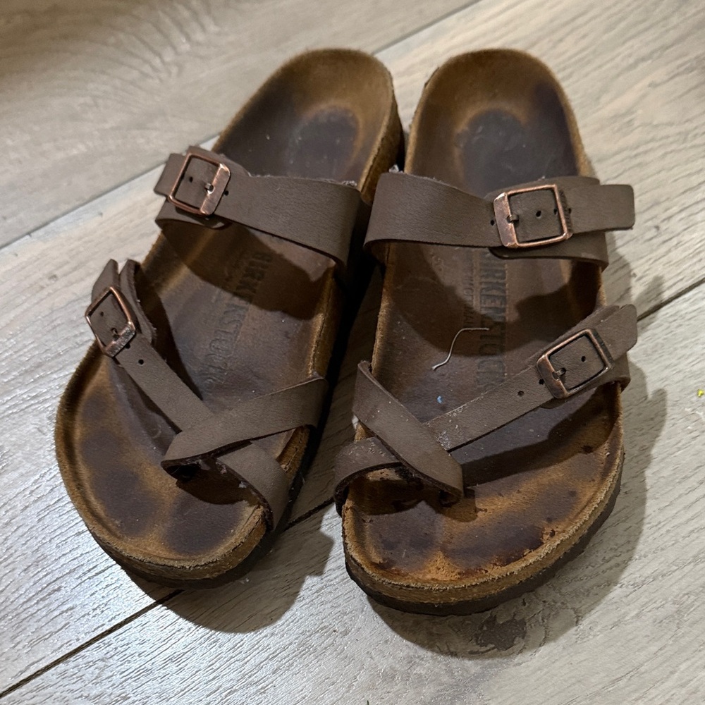 Berkinstock Brown Mayari Sandals 36